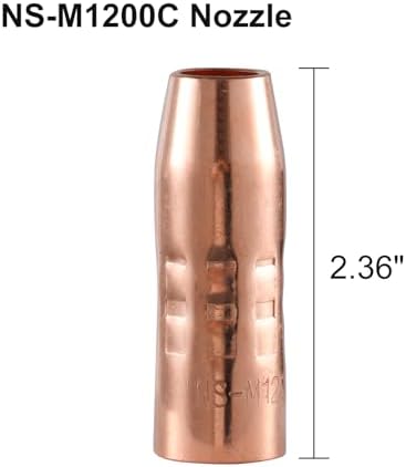 MIG Welding Nozzle NS-M1200C for Miller MDX-100 5-PK