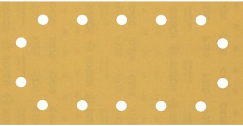Bosch Professional 50x Expert C470 Sandpaper (for Hardwood, Paint on Wood, 115x230 mm, Grit 320, Accessories Orbital Sander)