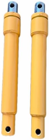 2PCS Hydraulic Cylinder 1.5" x 10" Hole 5/8" Compatible for Buyers Products 1304005 Meyer 05810 Ram Snow Plow Angle Angling Cylinder Rams