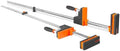 WEN 50-Inch 2000-Pound Parallel Jaw Clamp and Spreader Set, Two-Pack (CLP502)