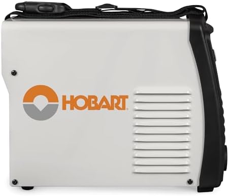 Hobart Stickmate 160 Portable Stick Welder Package 120/240V - Lightweight Welding Machine - DC Stick Welders with Digital Display - Dual Power Arc Welder Machine (500585)