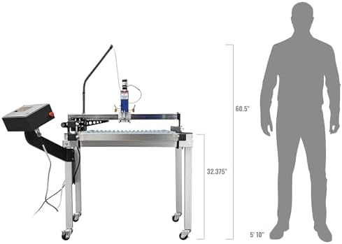 Eastwood Versa Cut 2x2 CNC Table with CNC Cut 60 | Machine Torch | HD Consumables Kit