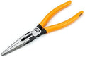 GEARWRENCH 8 Inch Dipped Handle Long Nose Plier - 82177-06, Chrome