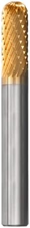 Champion SC1 Titanium Nitrite Coated Burs Solid Carbide 1/4-Inch Cutter Diameter 5/8-Inch Length of Cut