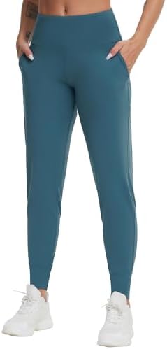 THE GYM PEOPLE Women's Workout Joggers Pants Lightweight Lounge Leggings