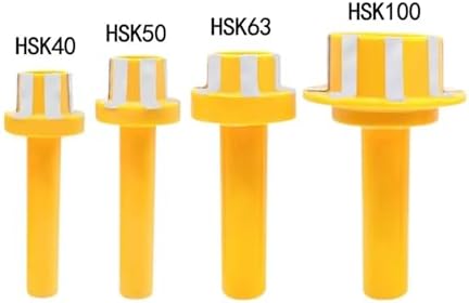 Spindle Cleaning Rod BT30 BT40 BT50 HSK32 HSK40 HSK50 HSK63A HSK63F Cleaning Rod Cleaner Brush Taper Collet Holder Wipe Tool Bracket(1PCS,HSK63F)