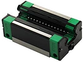 Linear Guide Rail 2 X HGR 15-300mm Linear Slide Rail + 4 X Bearing Blocks Linear Guideway Rail for DIY CNC Routers Lathes Mills