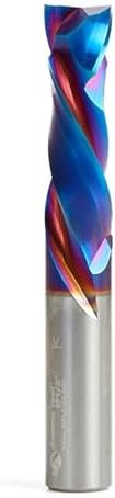 Amana Tool Spektra Extreme Tool Life Solid Carbide CNC Compression Spiral Router Bit, 46190-K, 1/2 D x 1-5/8 CH x 1/2 Shank x 3-1/2 Inch Long 2 Flute
