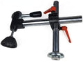 Iron Panel Saw Hold-Down Clamp for Woodworking, Horizontal Workholding Device for Large Sheets and Straight Cuts, Black Finish