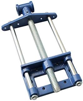 HFS(R) 10.5 Inch Heavy Duty Front Screw Woodworking Bench Vise for Workbench, Chrome Plating Leg Vise Hardware