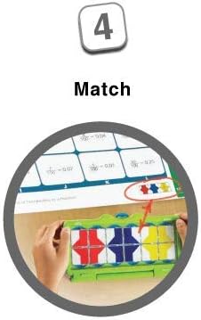 hand2mind VersaTiles Math Classroom Set, an Independent Self-Checking & Skill Practicing System (Grade 7), Aligned to State and National Standards