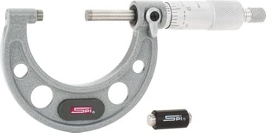 SPI 17-641-2 Calibrated Mechanical Outside Micrometer 1" to 2 inch Range