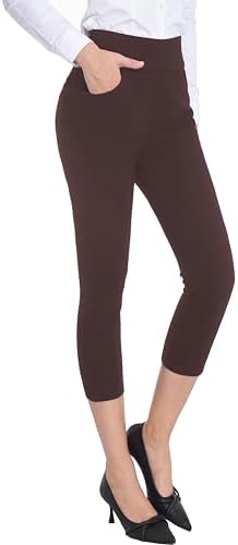 ZTN Womens Stretchy Dress Pants High Waist Work Casual