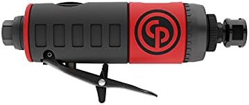 Chicago Pneumatic CP7411K Kit - Air Die Grinder Tool, Welder, Woodworking, Automotive Car Detailing, Stainless Steel Polisher, Heavy Duty, Straight, 1/4 Inch (6 mm), 0.56 HP / 420 W - 22000 RPM