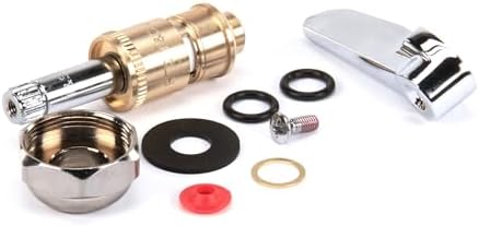 T&S Brass 012446-25 Ceramic with Check Valve and Lever Handle, Hot, Right Hand