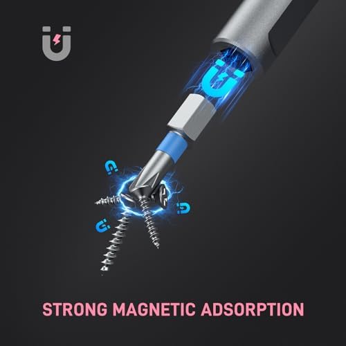 42 in 1 Magnetic Ratcheting Screwdriver Set, T Handle Allen Wrench Set | S2 Steel Bits for PC, Camera, Smartphone, Furniture, Bike, Ideal for Electronics & Home Repairs, Gift for man DIY Lover