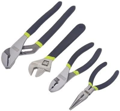 213169 Master Mechanic, 4Piece, Pliers & Wrench Set