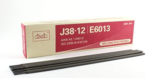 SÜA - E6013 Welding Electrodes – General Purpose Stick Welding Rods for Mild Steel, Smooth Arc & Easy Slag Removal – 12" Length x 3/32" – (5.5 LB Pack)