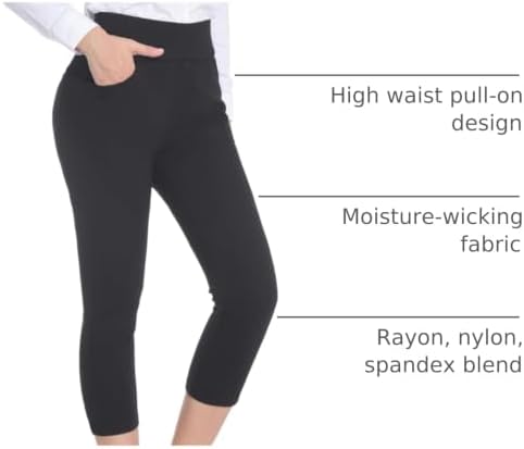 ZTN Womens Stretchy Dress Pants High Waist Work Casual