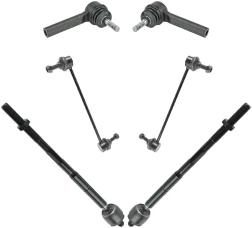 TRQ Front Steering & Suspension Kit Sway Bar Stabilizer Link Tie Rod