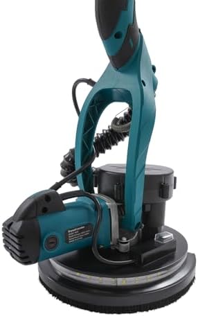 850W Variable Speed Drywall Sander, 110V Electric Ceiling Wall Sander 1300-2800RPM Power Sander Drywall for Decoration Companies and Property Management (Lake Blue)