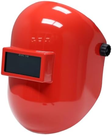 Armour Guard Sugar Scoop 2 x 4.25" Red Fiberglass Pipeliner Welding Helmet