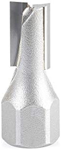 Amana Tool 56274 Carbide Tipped Mortising Screw Cutter 3/8 Dia x 9/16 Inch Cut Height x 1/4-28 Thread
