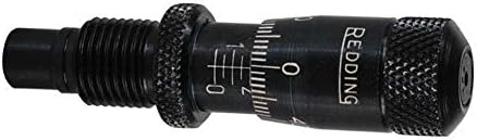 Redding Reloading Steel Bullet Seating Micrometers with 1/2-20" Threads & VLD Seat Plug for Redding Dies