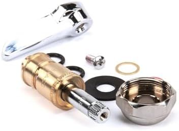 T&S Brass 012446-25 Ceramic with Check Valve and Lever Handle, Hot, Right Hand
