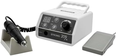 STRONG209K 65W Micromotor Polisher with 45K RPM 102/102L Micro Motor Handle,Micromotor for Jewelry,Ceramics,Silicone,Glasswork,Woodcarving. (209K, 102L)