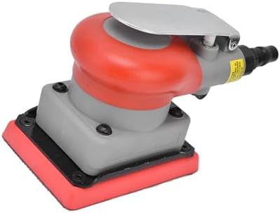 LiebeWH Pneumatic Random Orbital Sander 2.5mm Orbit Palm Air Sander for Auto Detailing Car Polishing Woodworking