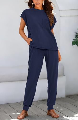 BTFBM 2 Piece Sets For Women Summer Lounge Set Airport Outfits Tracksuit