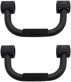 SuperATV Nerf Bars Step for Rock Sliders Compatible with Honda/Polaris/Can-Am/Yamaha/Kawasaki | Fits All 1.75â€ Diameter Nerf Bars & Bumpers | Powder-Coat Finish | Clamp-on