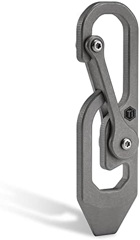 KeyUnity Titanium Carabiner Keychain Multitool Tool