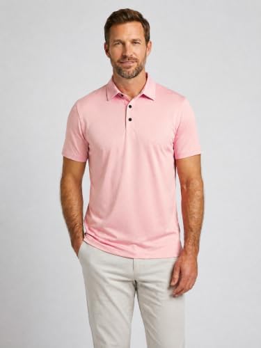 5 Pack Men's Polo Shirts Short Sleeve Golf T Shirt Performance Casual
