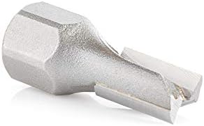 Amana Tool 56274 Carbide Tipped Mortising Screw Cutter 3/8 Dia x 9/16 Inch Cut Height x 1/4-28 Thread