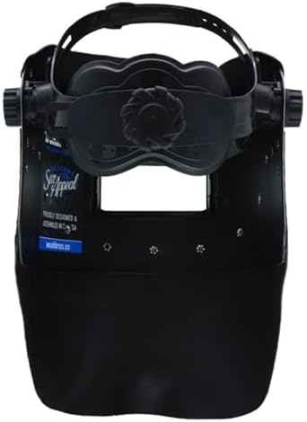 WoahBros Flip-Up Welding Helmet | Sugar Scoop Welding Hood | Fits 2x4 Cheater Lens (Not Included) | Duck Camo