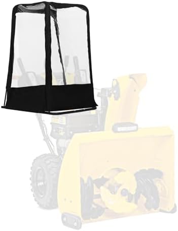 Snow Blower Cab Enclosure Canopy Cover, Blocks Flying Snow