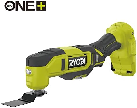 RYOBI RMT18-0 18V ONE+ Cordless Multi-Tool (Bare Tool), Hyper Green