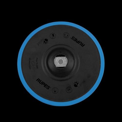 RUPES HLR21 BigFoot iBrid Random Orbital Cordless Polisher Tool with Dual Battery Charger & 2 Rechargeable Batteries