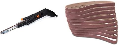 WEN 6307SP120 Variable Speed Detailing Sander with 10 Packs 120-Grit Sandpaper
