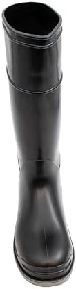 Dunlop Goliath Steel Toe - Waterproof Work Boots for Men & Women - Safety Boots Made from PVC - Rubber Boots with Chemical Protection - Black - Size 6