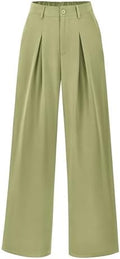 BTFBM Fall High Waisted Business Casual Palazzo Pants for Women Dressy 2026