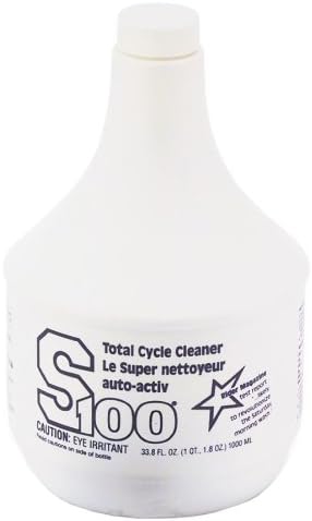 S100 12001R-04 Total Cycle Cleaner Bottle - 33.8 oz., 4-Pack