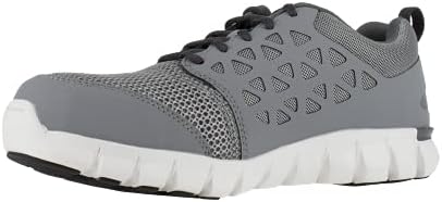 Reebok Men's Rb4041 Sublite Cushion Safety Toe Athletic Work Shoe Black