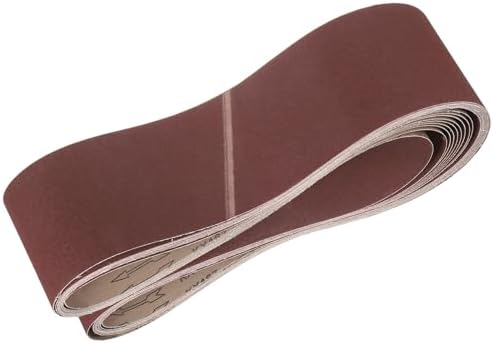 HARFINGTON 6 x 89 Inch Sanding Belts, 10 Pcs 120 Grits Aluminum Oxide