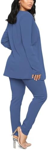 Aro Lora Pant Suits for Women Dressy Casual 2 Piece Outfits