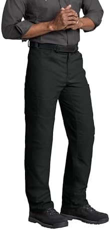 Red Kap Men's Performance Shop Pant - Double Knee Work Pants, Regular Fit, Concealed Zippers for Scratch Protection