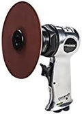 Steelman 5-inch High-Speed Air Sander, Pneumatic Sander for Welding and Automotive Bodywork, 18,000 RPM, Built-in Regulator