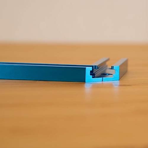 POWERTEC 71698 3" T-Track Intersection Kit with Predrilled Mounting Holes, For Universal T track, T Track Accessories for Woodworking Jigs and Fixtures